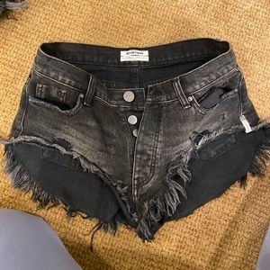 Iconic one teaspoon rollers low waisted shorts